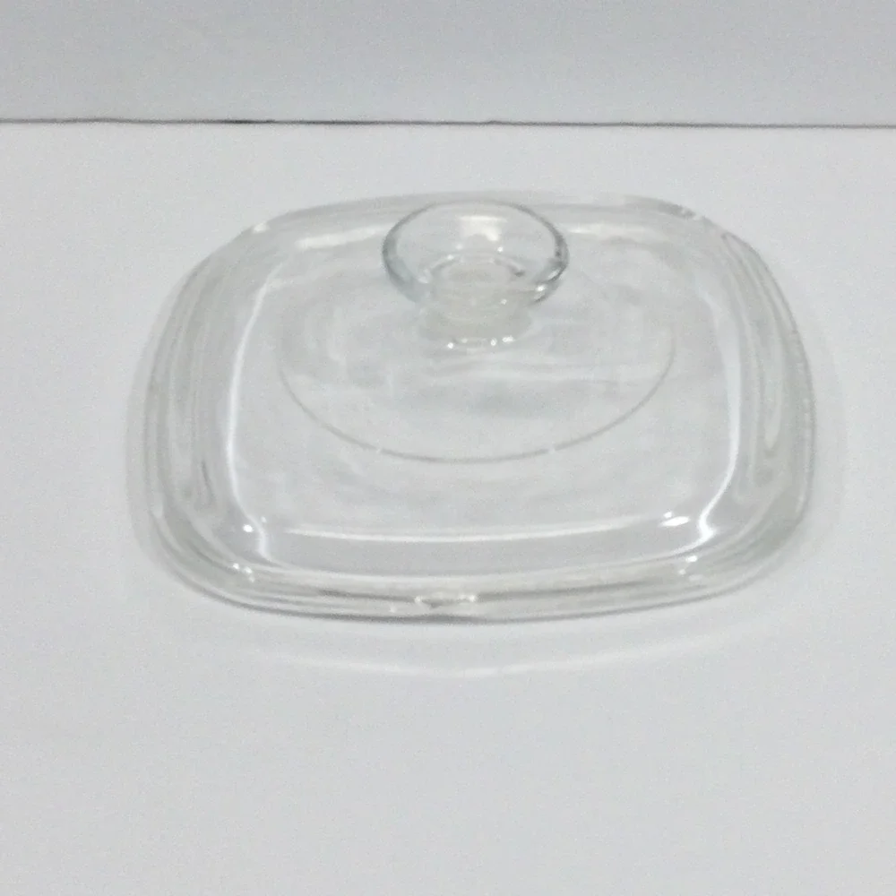 Corning Ware Casserole Dish 1.5 Quart White Blue Cornflower w/ Lid